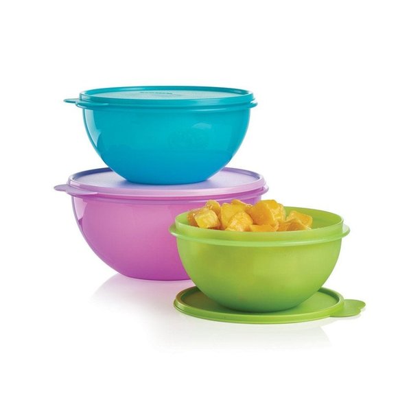 Tupperware Other - Tupperware Wonderlier Bowl 3-Pc. Set NWOT